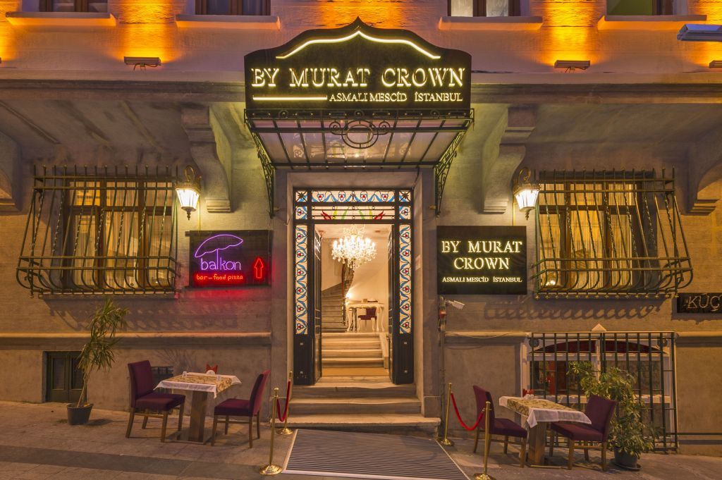 By Murat Crown Hotel Taksim Истанбул Екстериор снимка
