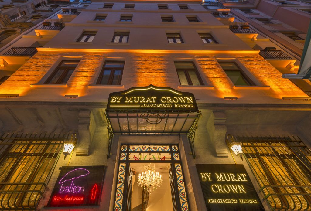 By Murat Crown Hotel Taksim Истанбул Екстериор снимка