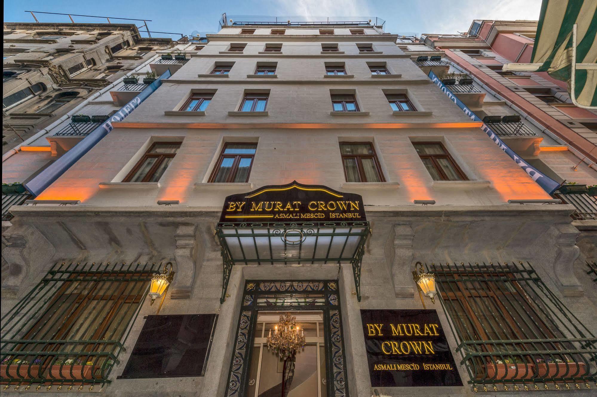 By Murat Crown Hotel Taksim Истанбул Екстериор снимка